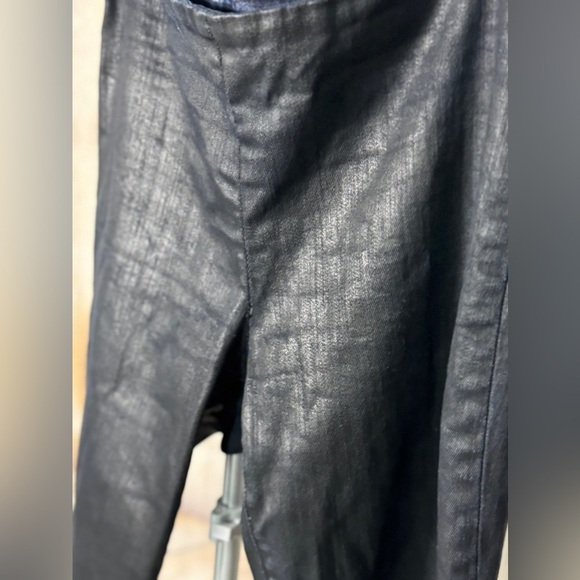 GAP 1969 Coated Always Skinny Skimmer Jeans, Back Zip, Sz 28 Inseam 29” - Picture 6 of 9